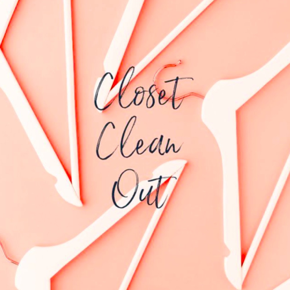 Closet Clean Out!!!! Come make an offer and help me EMPTY this closet!